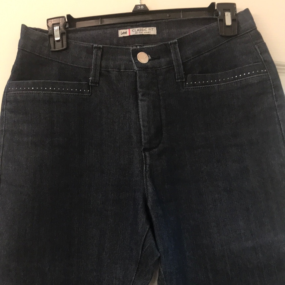 Denim capris